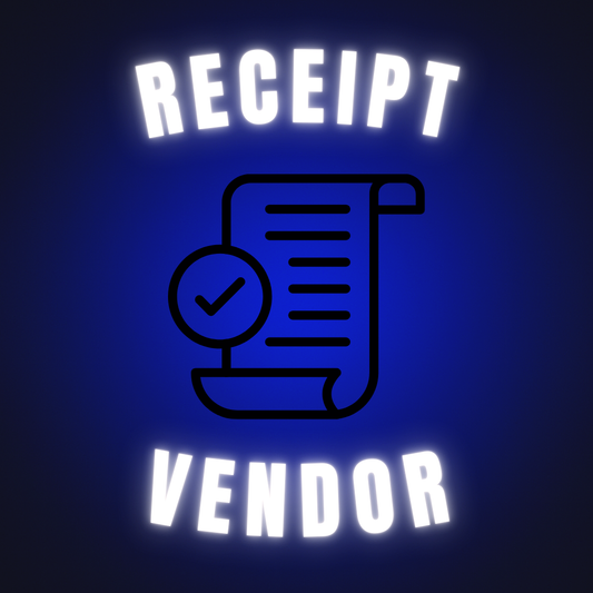 RECEIPT VENDOR